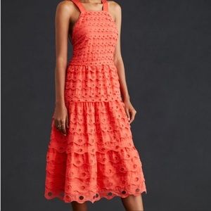 Maeve NWT Orange Eyelet Dress
